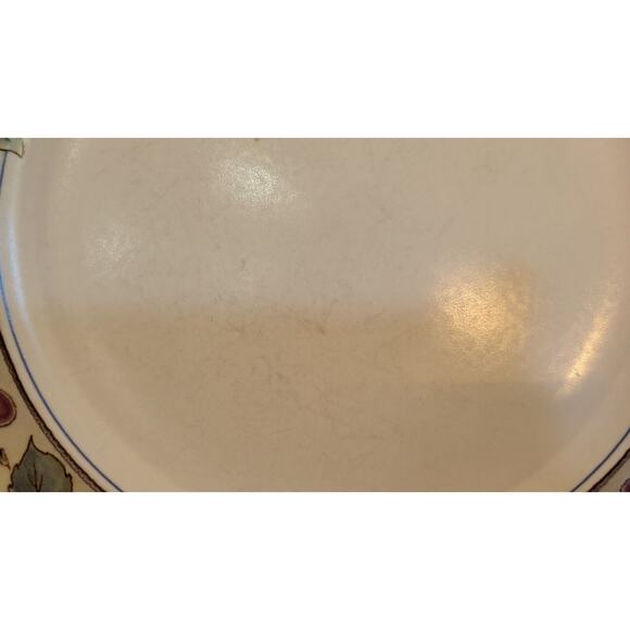 (Qty 1) Mikasa Intaglio GARDEN HARVEST Dinner Plate 11 1/8" CAC29 Stoneware - Picture 9 of 11